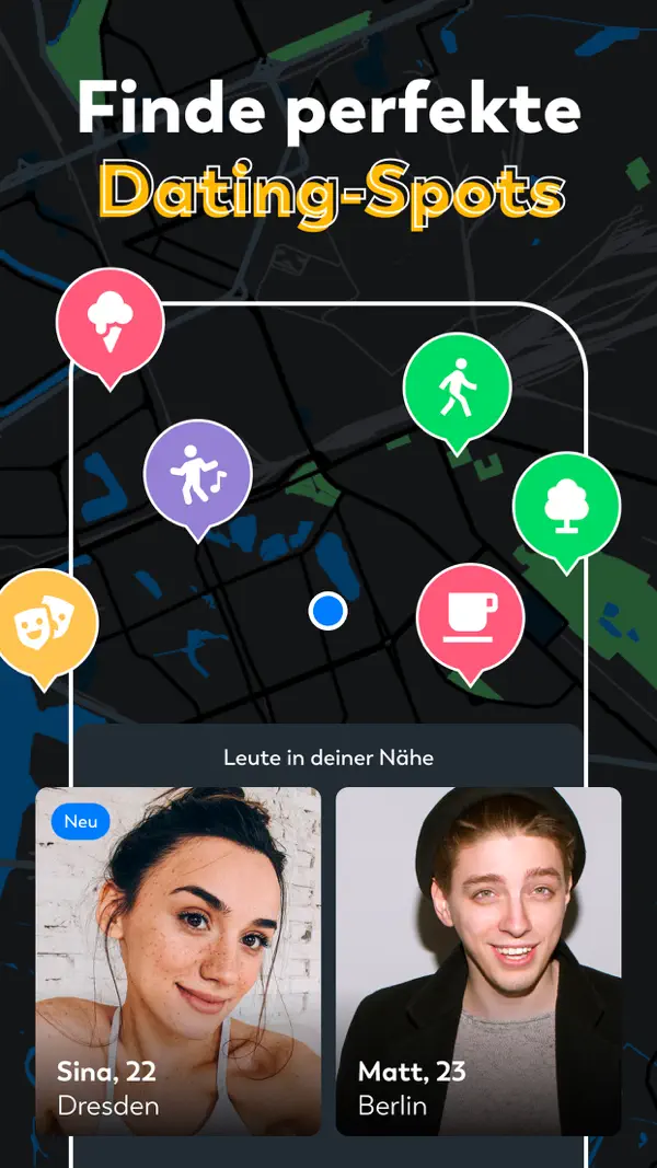 LOVOO Dating App & Single Chat iPhone App Screenshot 1 – Lifestyle