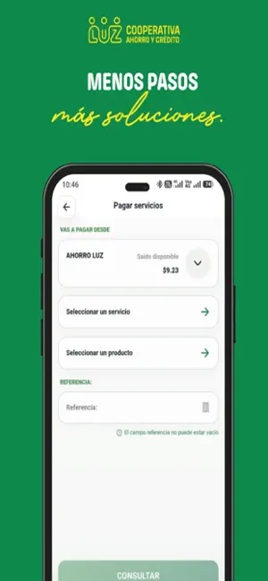 Luz Cooperativa Móvil screenshot 3