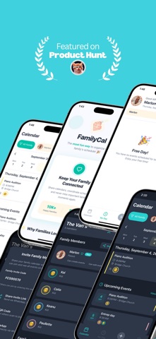 FamilyCal Planner App screenshot