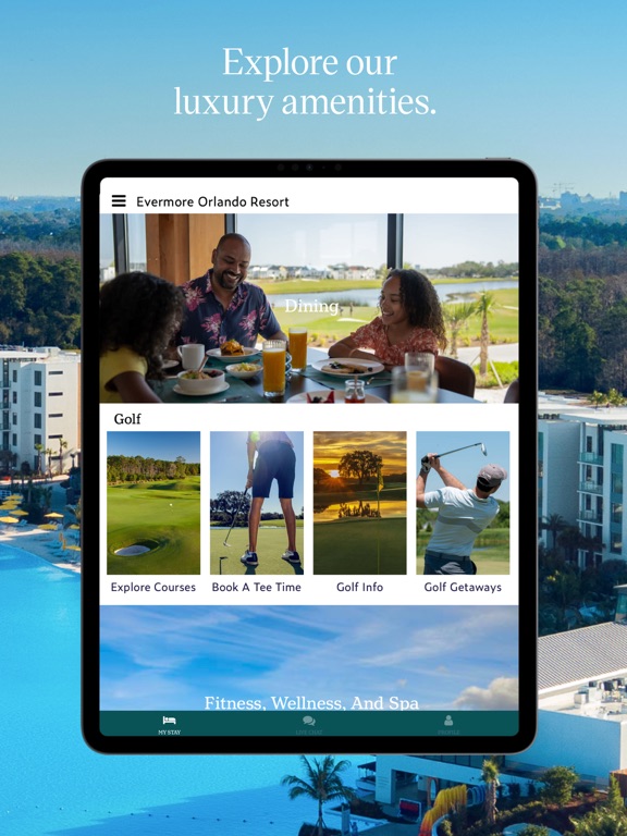 Evermore Resort iPad screenshot 4 - Travel app