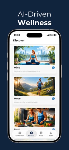 Ask ANA: Wellness AI iPhone screenshot