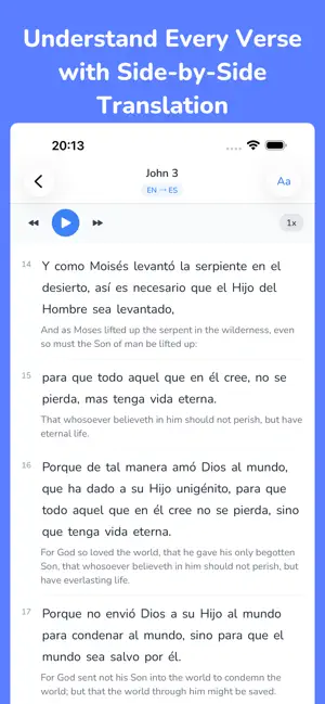 Biblingual screenshot 2