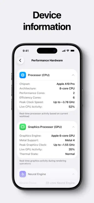 Device Monitor - Diagnostics screenshot 2
