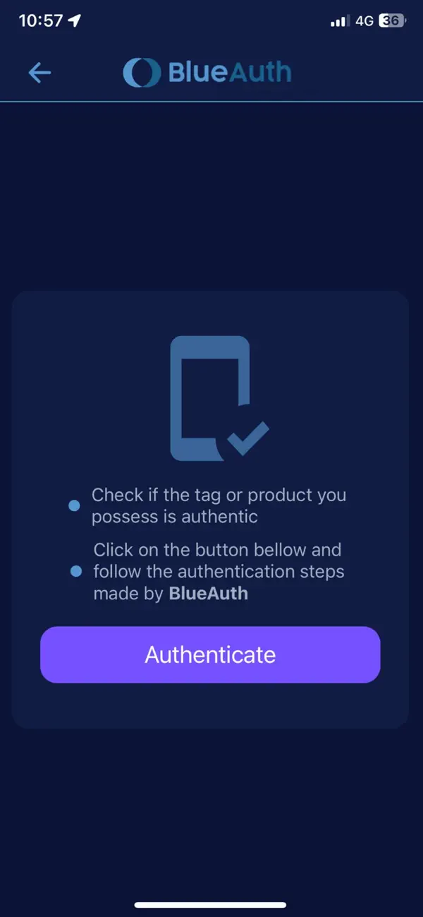 Screenshot #3 pour BlueAuth