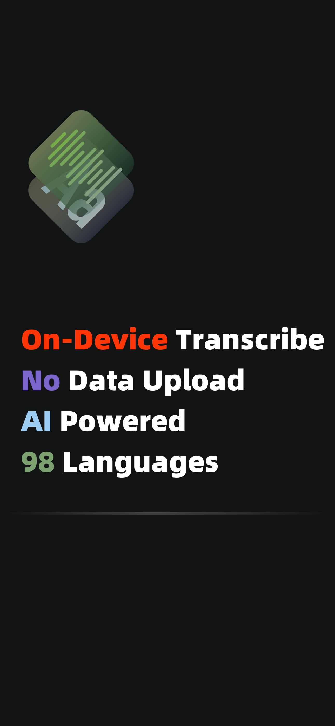 AI Transcription：Local Whisper