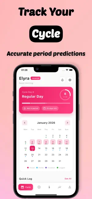 Elyra - Period & Pregnancy screenshot 2