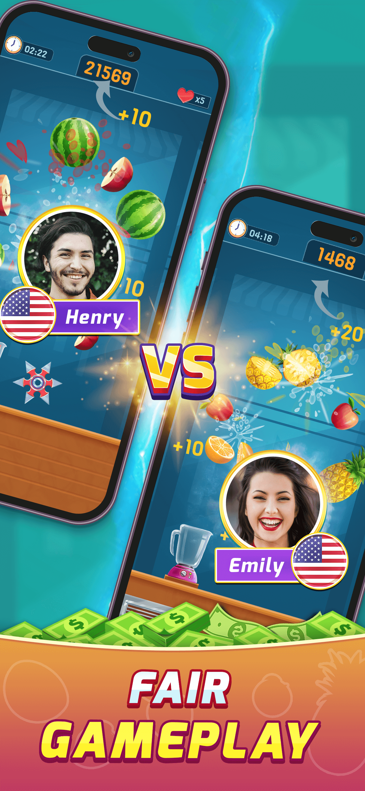 Fruit Splash: Slice & Win Cash