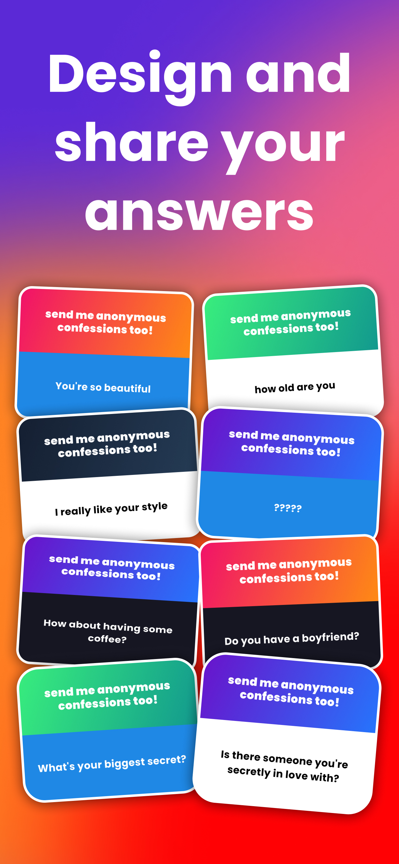 Anonym: Anonymous Messages screenshot 3
