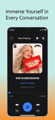 AskAlong: AI Podcast Player iPhone screenshot