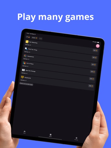 Memory Games for Adults - Memz iPad screenshot