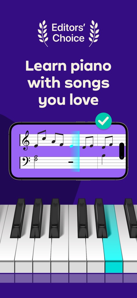 Simply Piano: Learn Piano Fast - Interactive Learning Interface