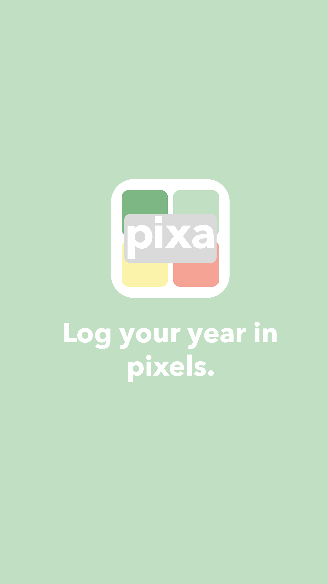 Pixa - My year in pixels