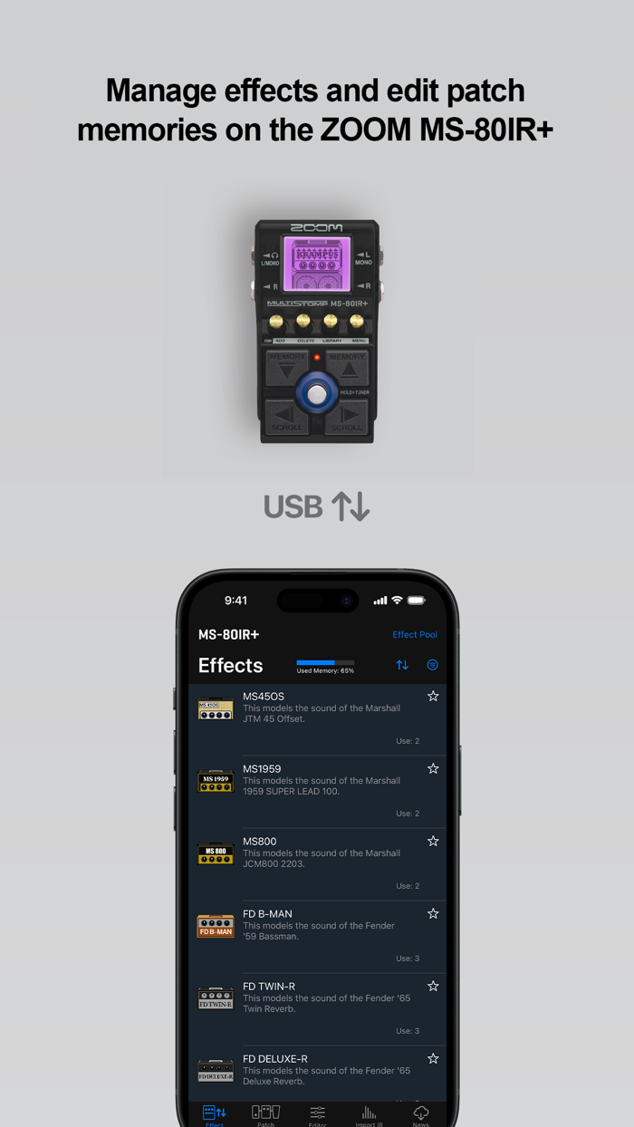 Handy Guitar Lab for MS-80IR