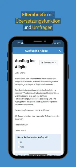 Schulmanager Online iPhone screenshot 3