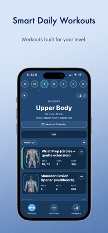 Level Up - Calisthenics screenshot