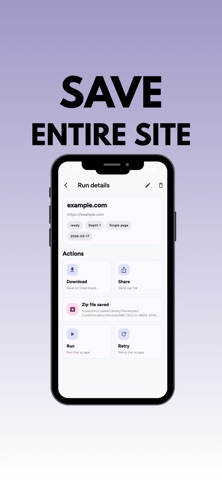 Simple WebScraper Screenshot 3 of 5