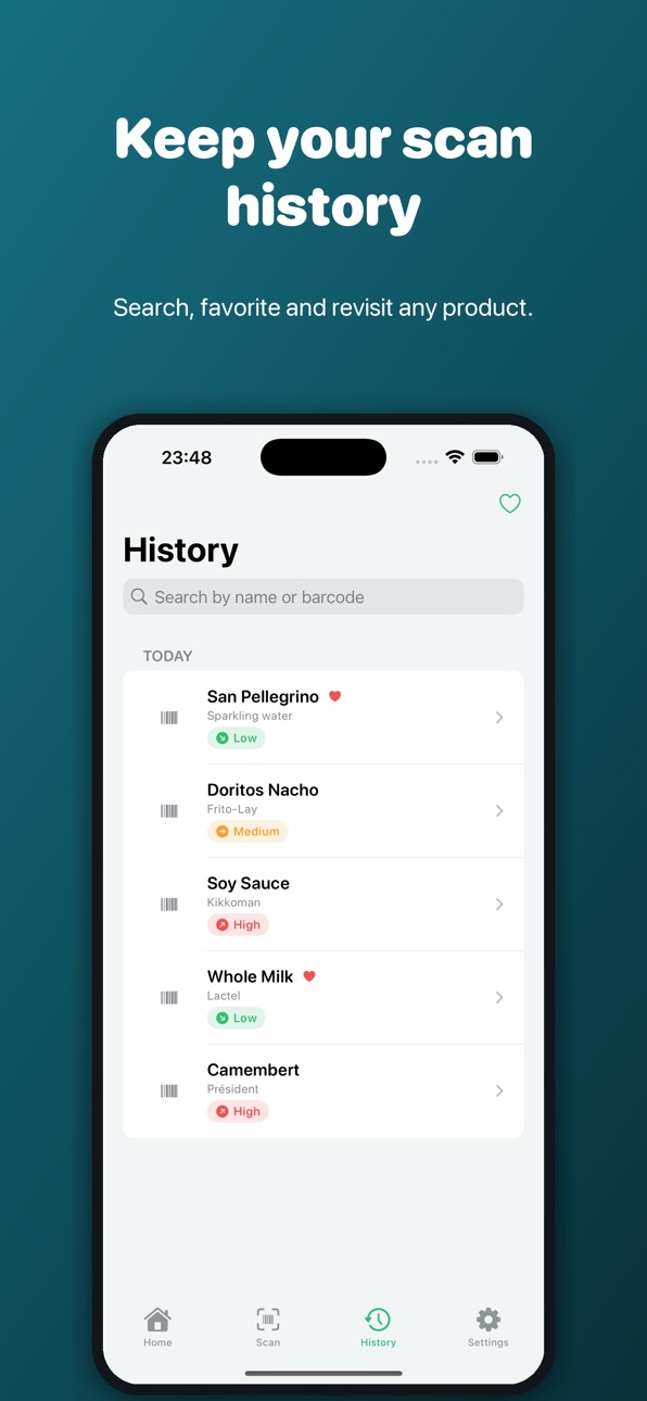 iPhone screenshot