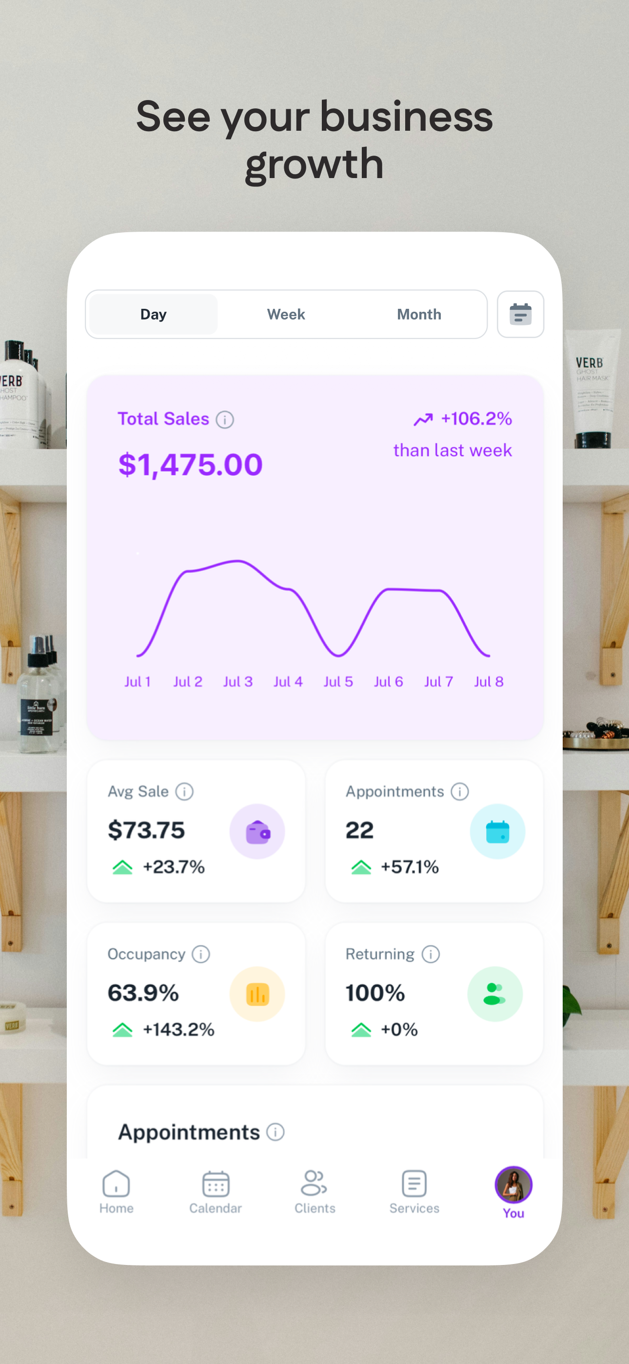 OneClient: Your Beauty Studio screenshot 7