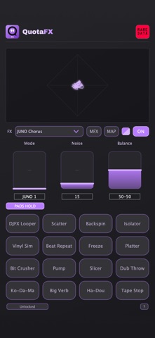 QuotaFX (AUv3) Screenshot 7 of 8