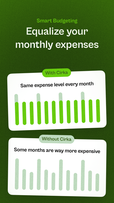 Budget Planner – Cirka iPhone screenshot 4 - Finance app