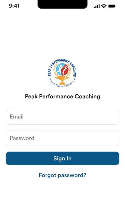 Peak Performance Coaching