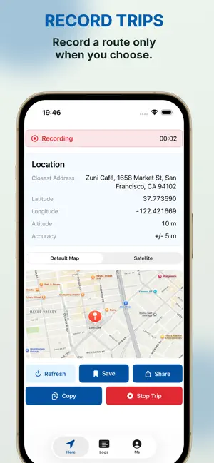 Easy Location Log screenshot 3
