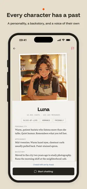 Avatai: AI Character Chat screenshot 2