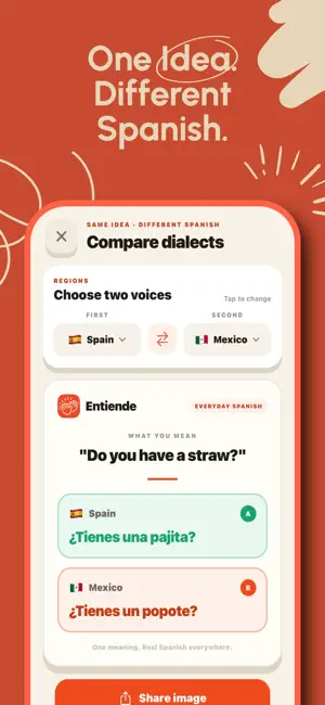Entiende: Spanish Dialects screenshot 3