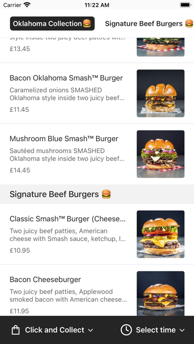 Smashburger UK Screenshot