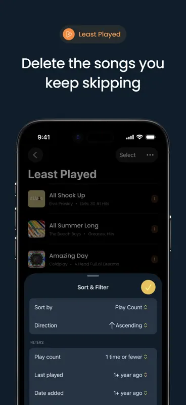 Song Sweeper: Music Cleaner screenshot 3 of 6
