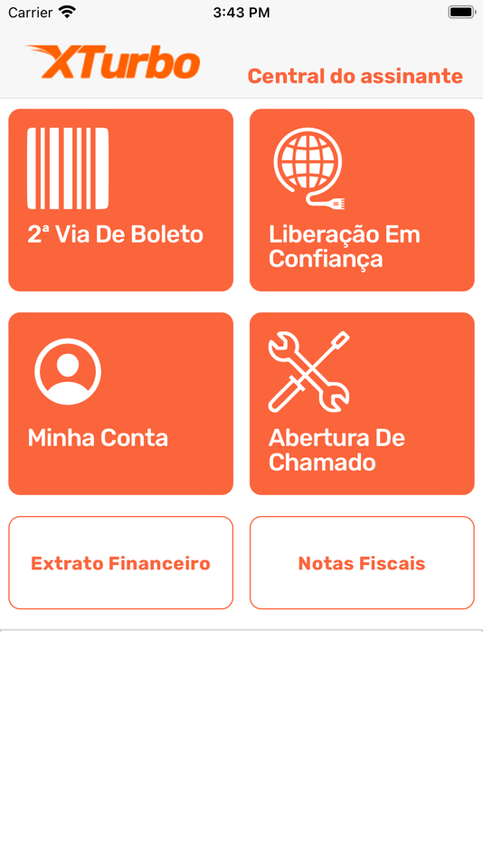 #2. Xturbo - Central do Assinante (iOS) 由: DATACAKE SERVICOS EM TECNOLOGIA LTDA