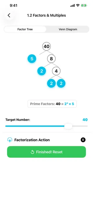 Pre-Algebra Tutor screenshot 1