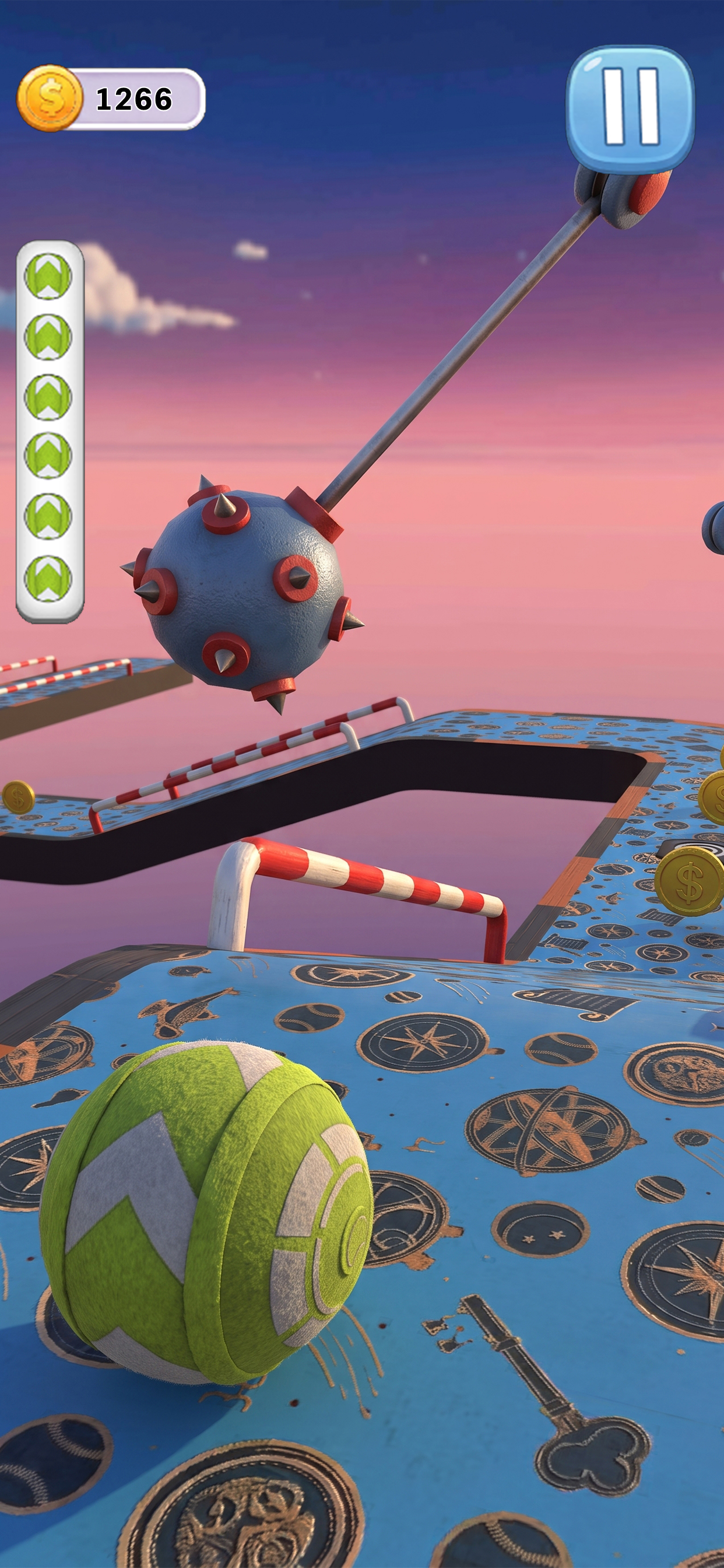 Rolling Ball Sky Adventure screenshot 2