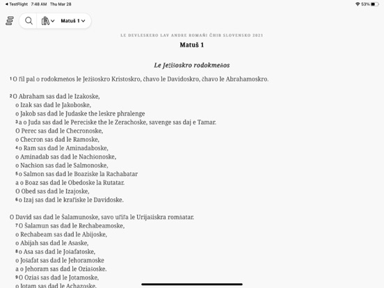 Screenshot #5 pour E Biblia Andre Romaňi Čhib