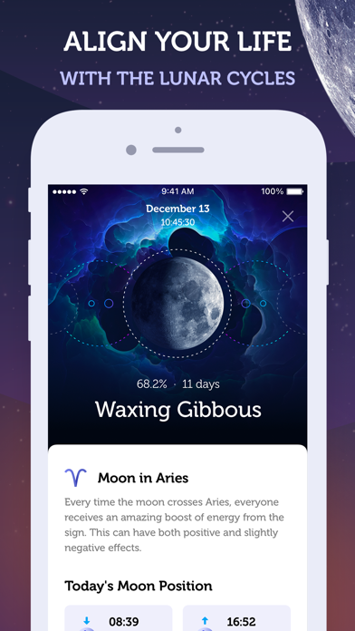 Moon Shine - Lunar Calendar Screenshot