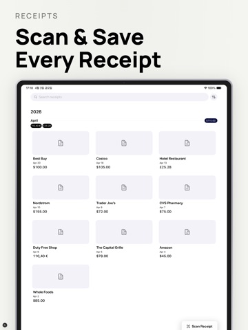 FinPal - Smart Expense Tracker iPad screenshot