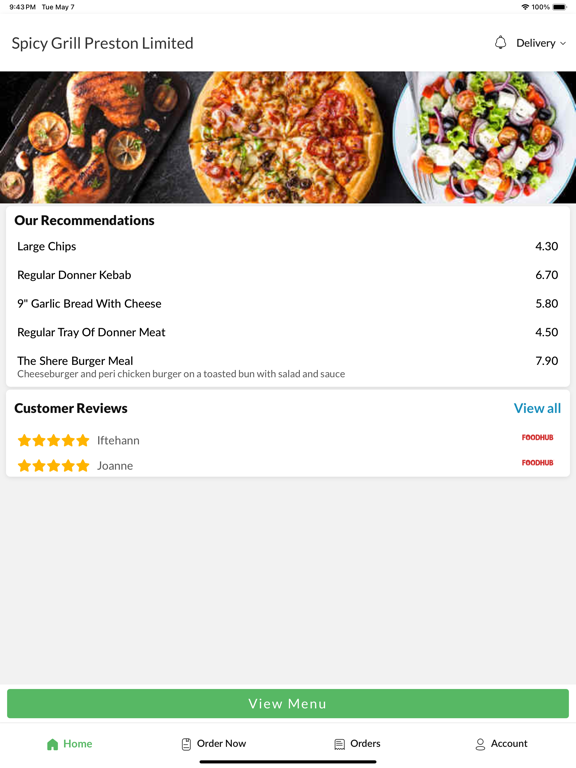 Screenshot #5 pour Spicy Grill Preston Limited.