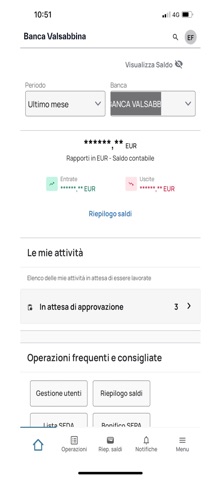 BV CORPORATE BANKING screenshot