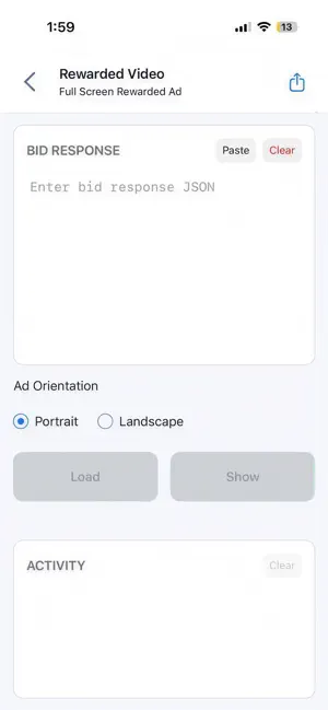 InMobi Exchange Test App screenshot 4