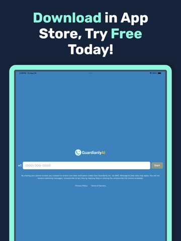 Guardianly - AI Call Assistant iPad screenshot