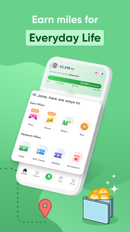 Miles - Travel, Shop, Get Cash