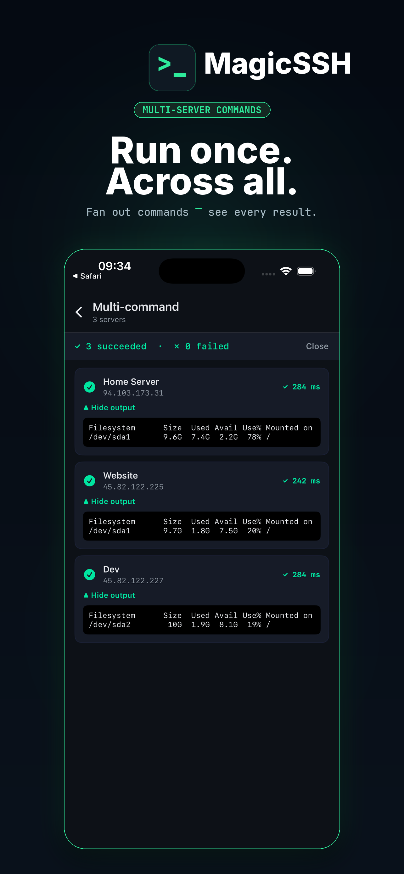 MagicSSH – Server & Terminal