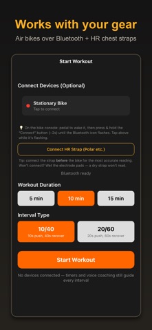 ZoneCycle: HIIT Bike Trainer Screenshot 5 of 5