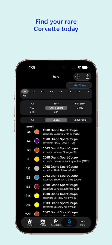 Vette Pocket Guide screenshot 6 of 10