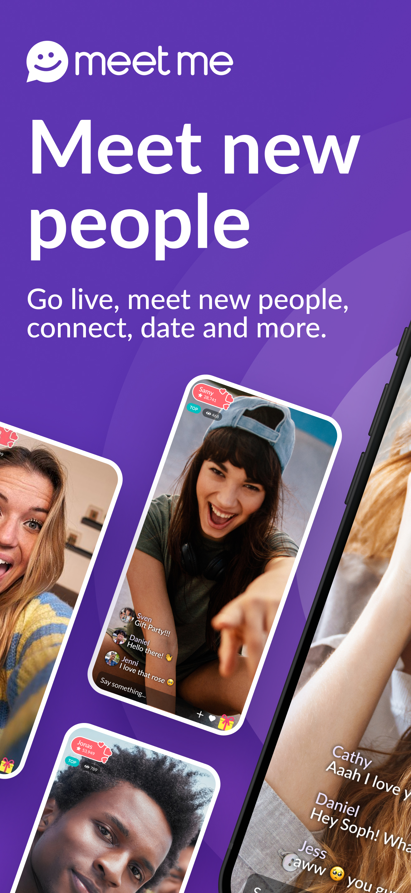 MeetMe - Meet, Chat & Go Live