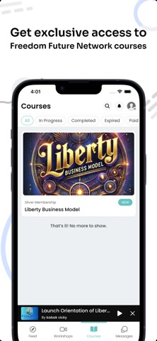 Freedom Future Network screenshot