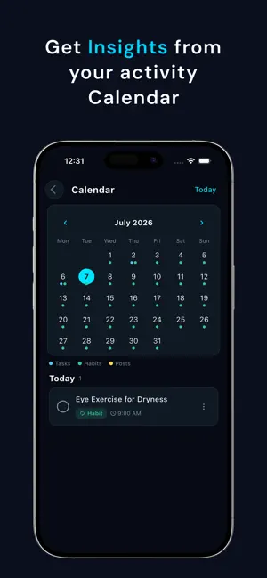 SteadX: Eye Care & Daily Tasks screenshot 4