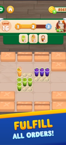 Coffee Sort - 3D Puzzle Games iPhone screenshot