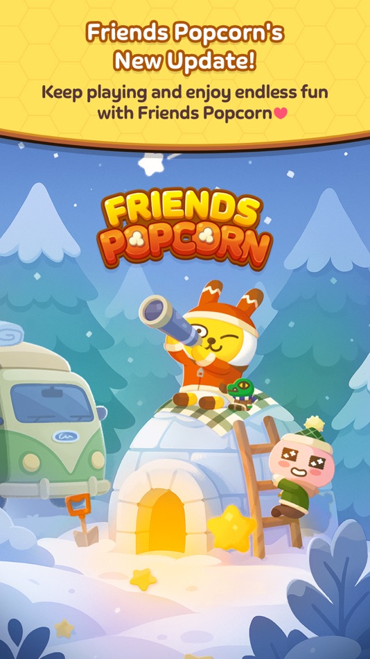 #1. Friends Popcorn (iOS) Av: Kakao Games Corp.