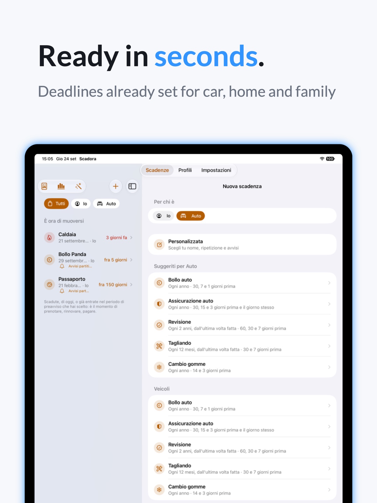 Screenshot 8 of Scadora: Renewals & Deadlines
